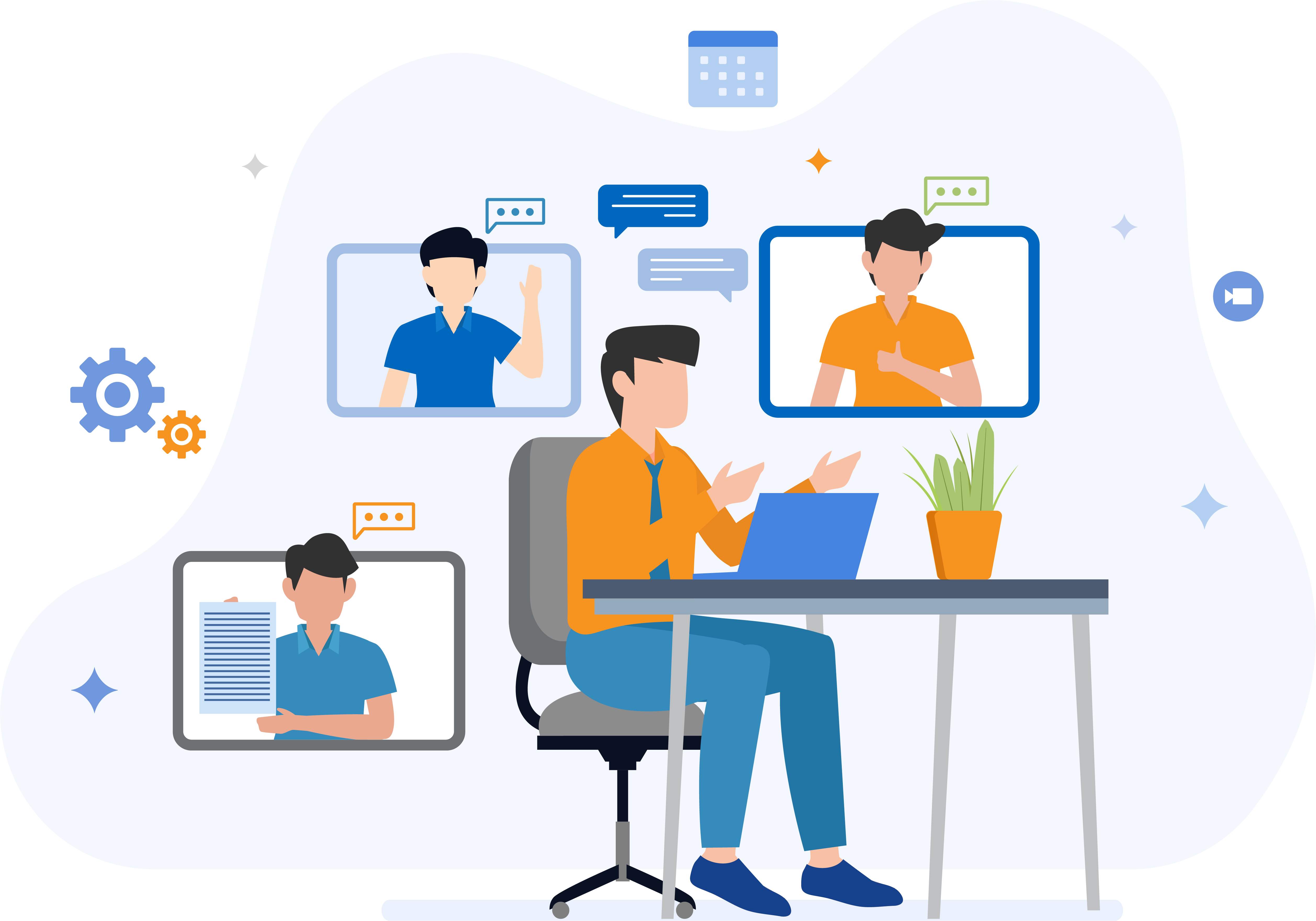 Enterprise feature ready learning platform
